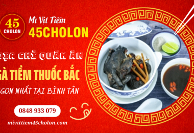 Đâu là quán ăn có món gà ác tiềm thuốc bắc ngon tại Bình Tân?